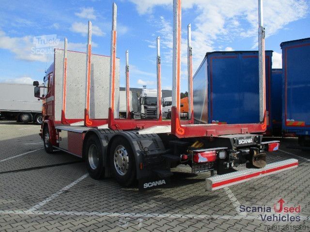 Tomruk kamyonu Scania R 450 LB6x2*4HNB Kompl Zug