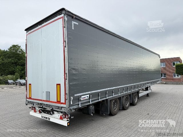 Semirimorchio con telone Schmitz Cargobull Curtainsider Mega Getränke