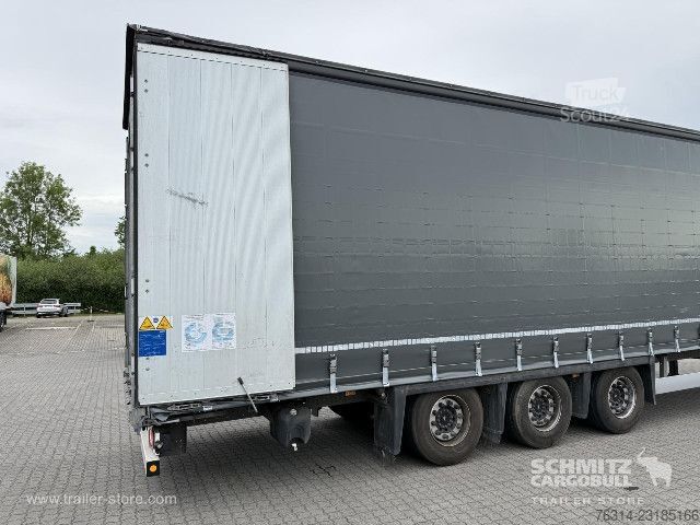 Semirimorchio con telone Schmitz Cargobull Curtainsider Mega Getränke