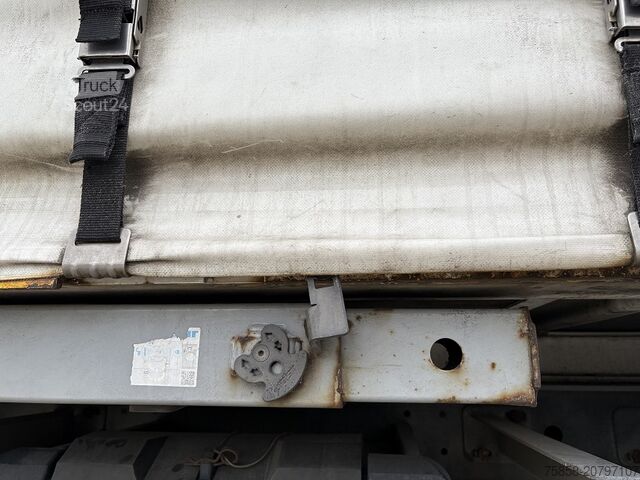 Wechselbrücke mit Pritsche & Plane Krone Jumbo 7,82m 3m hoch Hubdach + Edscha