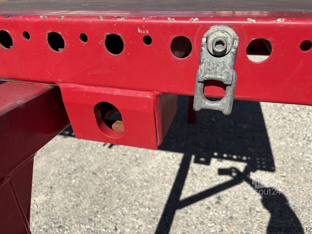 Wechselbrücke mit Pritsche Krone 7,45m BDF Baustoff Multilockrahmen