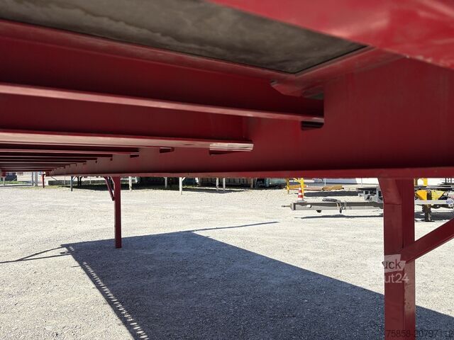 Wechselbrücke mit Pritsche Krone 7,45m BDF Baustoff Multilockrahmen