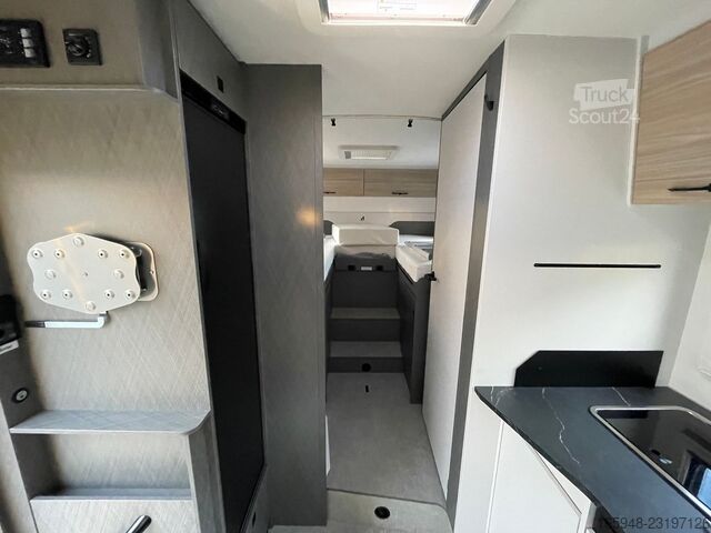 Halvintegreret autocamper ETRUSCO 7.4 SBC T-MODELL BASE | Automatik,Hubbett