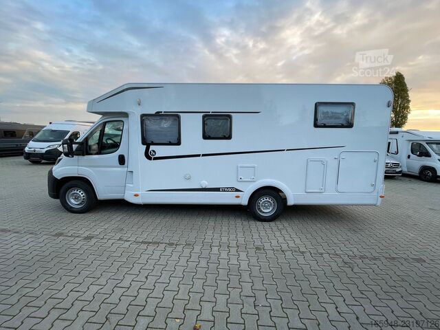 Halvintegreret autocamper ETRUSCO 7.4 SBC T-MODELL BASE | Automatik,Hubbett