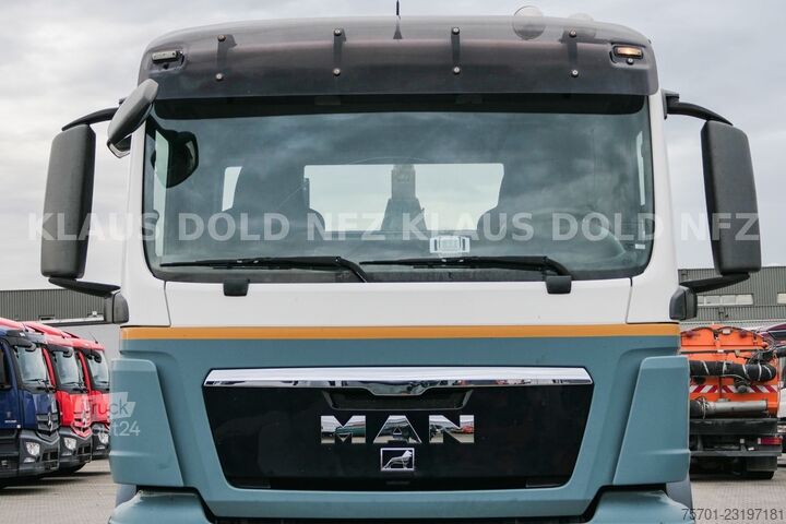 Kanca kasalı yük kamyonu (roll-off) MAN TGS 35.480 Abrollkipper Hiab Retarder Euro 5