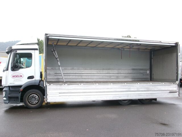 Camión de bebidas MERCEDES-BENZ 2530 L Antos*7,4m Schwenkwand*NLA*2 to LBW*AHK