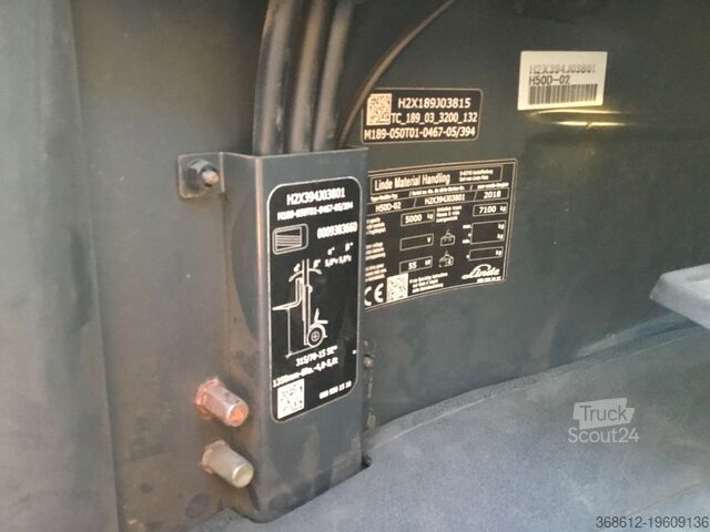 Chariot élévateur frontal Linde H 50 D 02