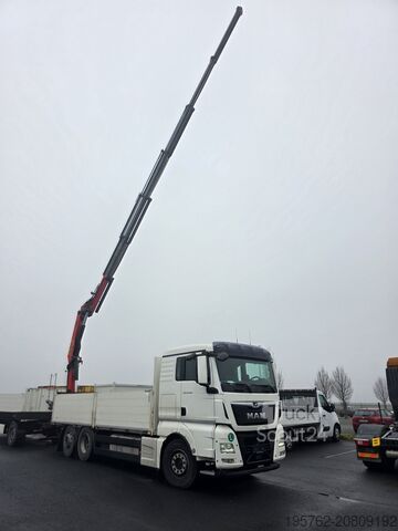 Autocarro con cassone fisso MAN TGX 26.500 BL 6x2 Lenk/Lift PK 18002-EH