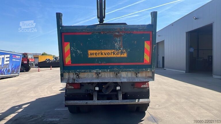Volquete con grúa Scania G 380 (EURO 5 / BIG HUB / STEEL SUSP. / HMF 164...