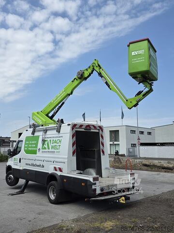 Plataforma de trabalho montada em camião Iveco Steiger France Elevateur 70C18