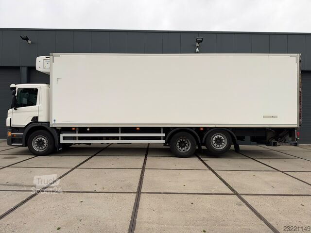 Scania P360 / 6x2 / Επιβραδυντής / Carrier Supra 1050 / Φορτηγό από το Βέλγιο Scania P360 / 6X2 / Retarder / Carrier Supra 1050 / Be...