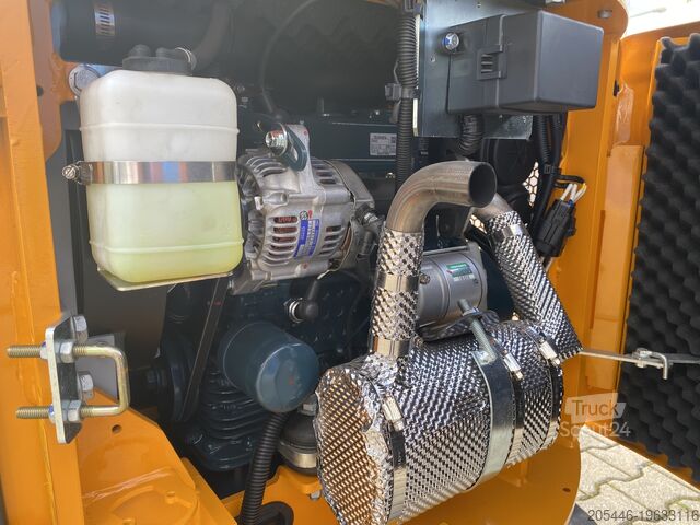 Miniexcavator cu cupă standard Berger Kraus BK1300JSR mit Kubota Motor + Schwenkarm