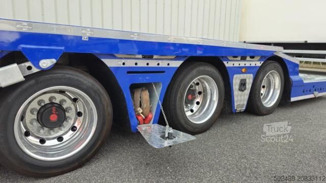 Semi-remorque porte-voitures  ERTRT Extensible Porte camion