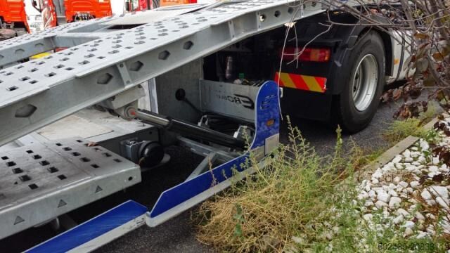 Semi-remorque porte-voitures ERTRT Extensible Porte camion