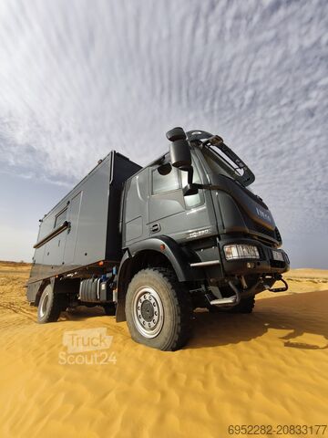 Automašīna-māja, ekspedīcija IVECO EUROCARGO 4x4, 110/280