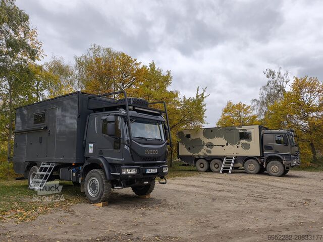 Automašīna-māja, ekspedīcija IVECO EUROCARGO 4x4, 110/280