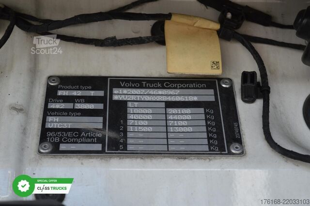 Standart çekici ünitesi VOLVO FH 460 Globetrotter XL i-Save