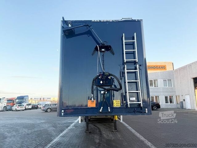 Bevægeligt gulv Knapen Walkingfloor / Schubbodenauflieger