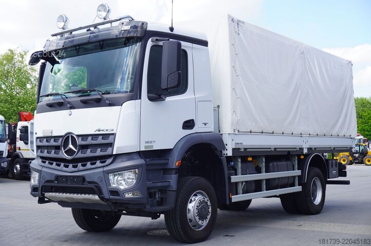 Tentas Mercedes-Benz Arocs 1827 / 10 tho. km!!! / 4x4 / Tilt