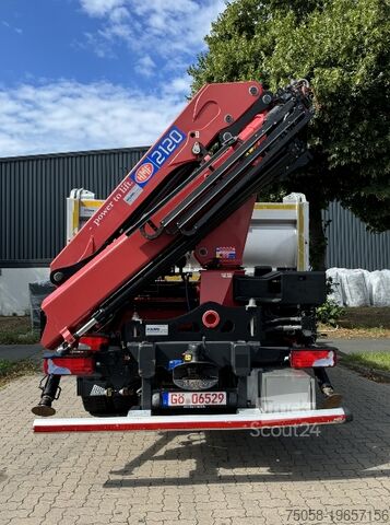Grue mobile MAN TGS 26.460 - abnehmbarer Heckkran - 6x4