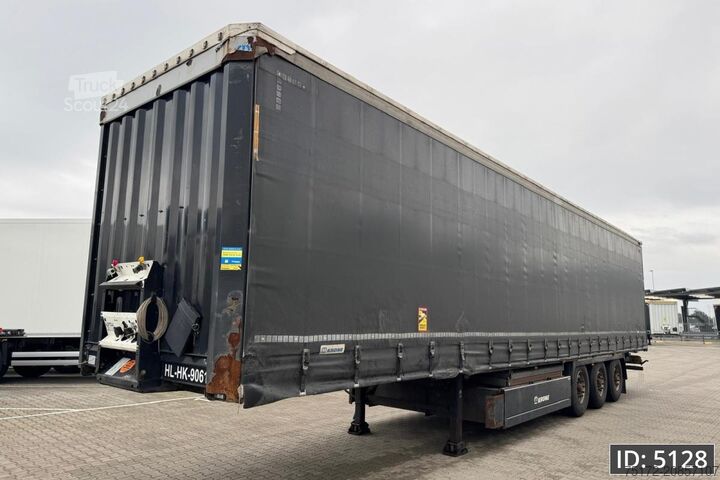 Sliding tarpaulins Krone SD / BPW Disk / Palletbox