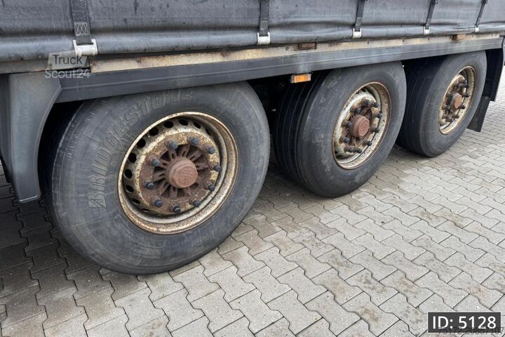 Sliding tarpaulins Krone SD / BPW Disk / Palletbox