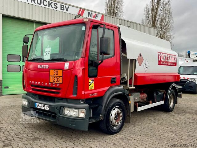 Silo Iveco EuroCargo 150 E24 10312 L, 3 COMP, PTO FRANCE...