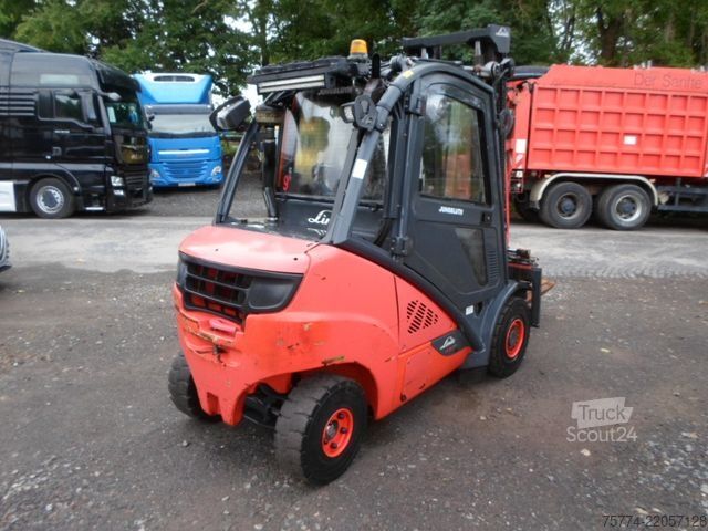 Frontlastare truck LINDE H 30 EVO/ Doppelgabel