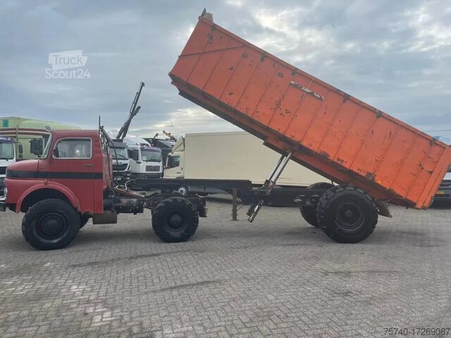 Kipper Mercedes-Benz 813 + Manual + Kipper + 4x4