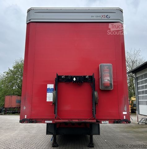 Отворено полуремарке с брезент KÖGEL SN24 Standard Tautliner Plane Edscha Liftachse