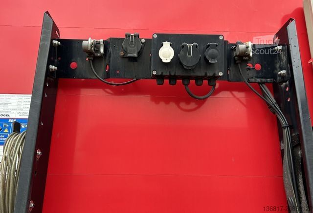 Отворено полуремарке с брезент KÖGEL SN24 Standard Tautliner Plane Edscha Liftachse