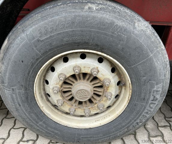 Отворено полуремарке с брезент KÖGEL SN24 Standard Tautliner Plane Edscha Liftachse