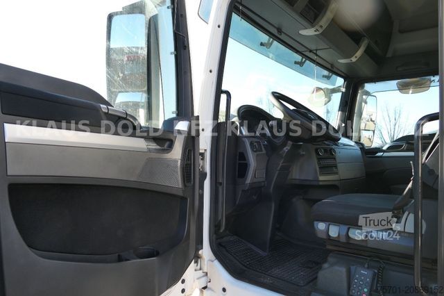 Flaklastbil med kapell MAN TGX 18.400 Retarder Komplettzug mit Anhänger