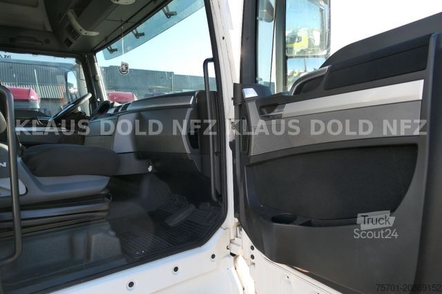 Flaklastbil med kapell MAN TGX 18.400 Retarder Komplettzug mit Anhänger