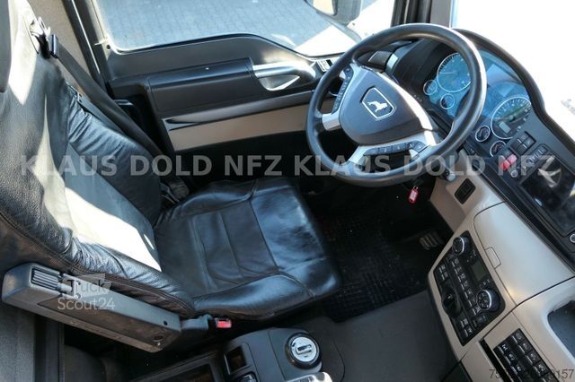 Camion benne MAN TGS 18.500 Kippmulde Komplettzug Schwarzmüller
