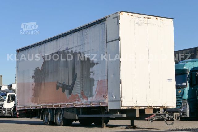 Anhänger mit Pritsche & Plane Stürenberg SDAH Durchladesystem Tandem Anhänger