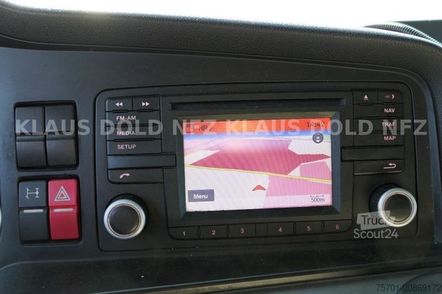 Flaklastbil med kapell MAN TGX 18.400 Pritsche Plane Retarder 2-Tanks