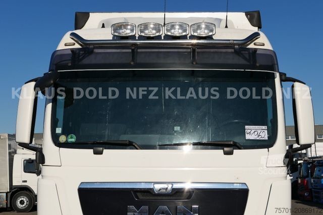 Camion plateau avec bâche MAN TGX 18.400 Pritsche Plane Retarder 2-Tanks