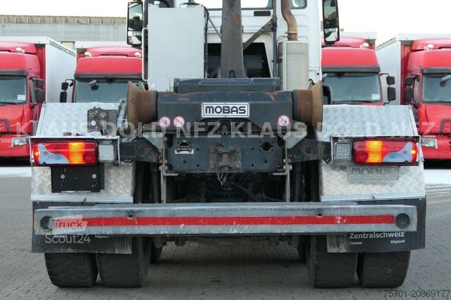 Camion benne à bras amovible MAN TGS 35.500 Abrollkipper Mobas Retarder 8x4 Euro6