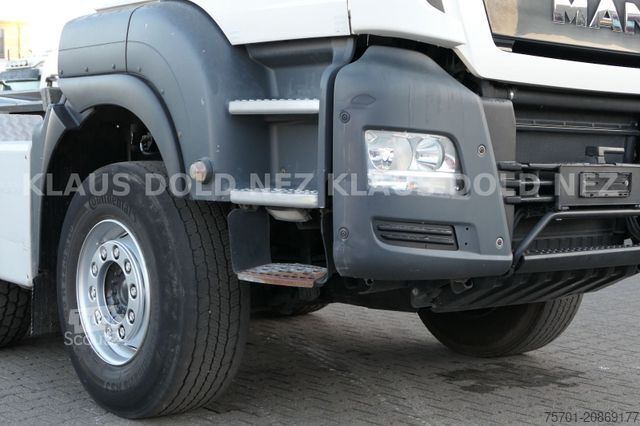 Camion benne à bras amovible MAN TGS 35.500 Abrollkipper Mobas Retarder 8x4 Euro6