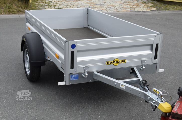 Anhänger mit offener Pritsche HUMBAUR Einachsanhänger HA 752111KV