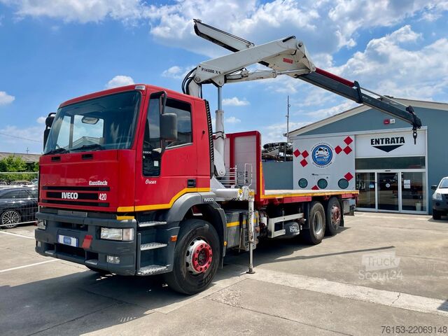 Autocarro gru IVECO EUROTECH 240E 42