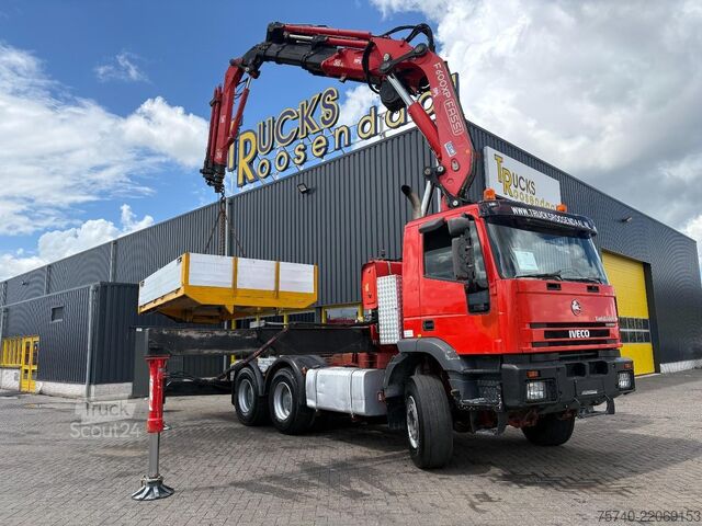 Standard-SZM Iveco EUROTRAKKER 60E35 + FASSI F 600 XP 6X EXT. + JI...