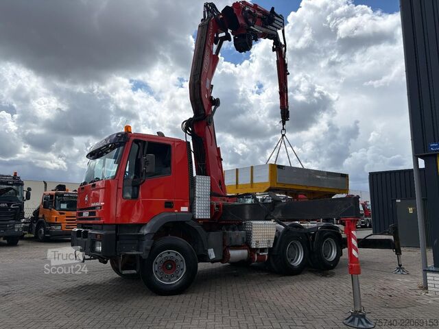 Standard-SZM Iveco EUROTRAKKER 60E35 + FASSI F 600 XP 6X EXT. + JI...