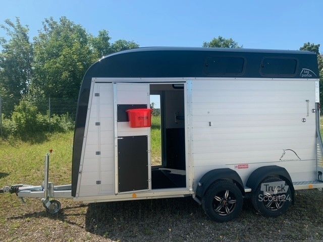 Prikolica za prevoz konj BÖCKMANN Big Portax,Alu-Räder,Video,zusätz.Türen