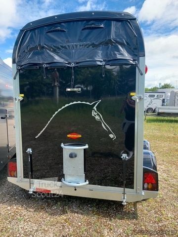 Prikolica za prevoz konj BÖCKMANN NEO LSR , begehbare Sattelkammer H 240 cm