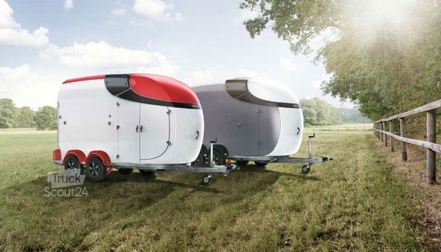 Prikolica za prevoz konj BÖCKMANN NEO LSR , begehbare Sattelkammer H 240 cm