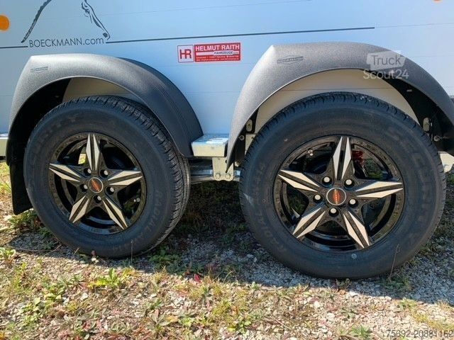 Prikolica za prevoz konj BÖCKMANN Portax K, seitl. Entladeklappe incl. Video