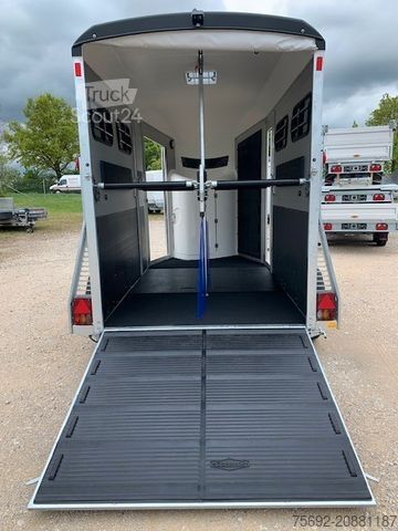 Prikolica za prevoz konj BÖCKMANN Portax LK, seitl. Entladeklappe