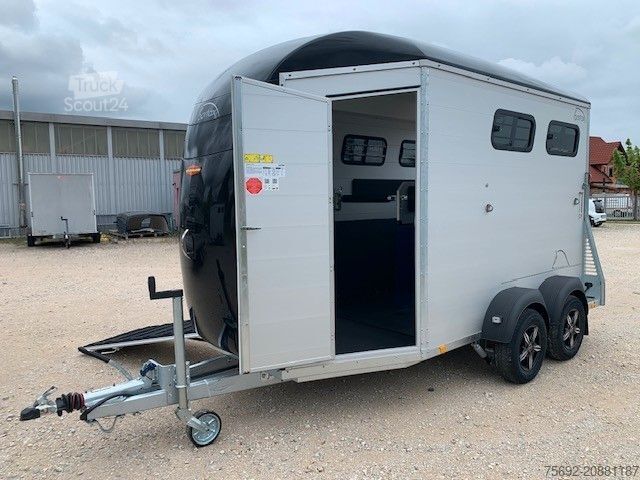 Prikolica za prevoz konj BÖCKMANN Portax LK, seitl. Entladeklappe